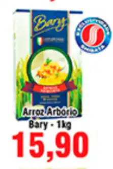 Shibata Supermercados Arroz Arborlo Bary 1kg oferta
