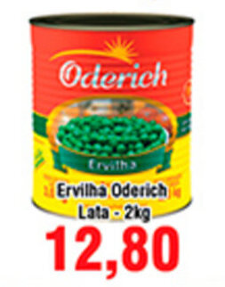 Shibata Supermercados Ervilha Oderich Lata 2kg oferta
