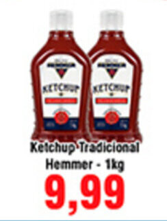 Shibata Supermercados Ketchup Tradicional Hemmer 1kg oferta