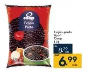 Feijão-preto tipo 1 Coop 1kg