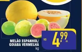 Melão espanhol / goiana vermelha kg