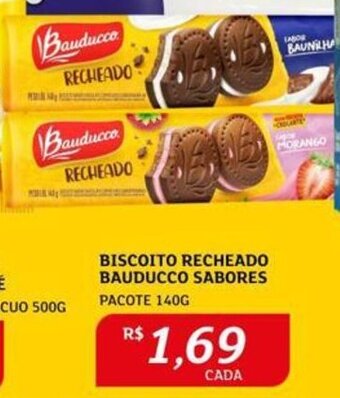 Assaí Atacadista BISCOITO RECHEADO BAUDUCCO SABORES PACOTE 140G oferta