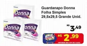 Guardanapo Donna Folha Simples