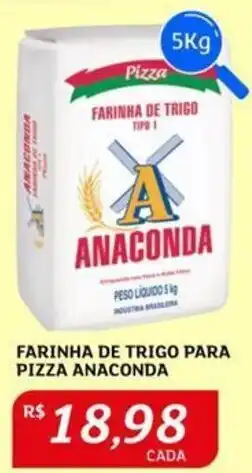 Assaí Atacadista FARINHA DE TRIGO PARA PIZZA ANACONDA 5kg oferta