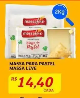 Assaí Atacadista MASSA PARA PASTEL MASSA LEVE 2Kg oferta