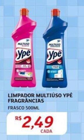 Assaí Atacadista LIMPADOR MULTIUSO YPÊ FRAGRÂNCIAS FRASCO 500ML oferta