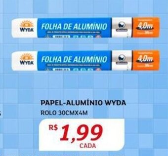 Assaí Atacadista PAPEL-ALUMÍNIO WYDA ROLO 30CMX4M oferta