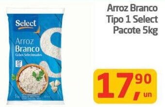 Tenda Atacado Arroz Branco Tipo 1 Select Pacote 5kg oferta