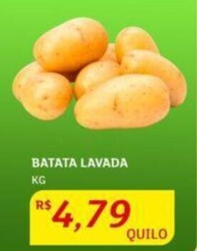 Assaí Atacadista BATATA LAVADA KG oferta
