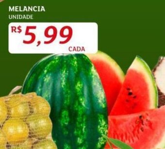 Assaí Atacadista MELANCIA UNIDADE oferta