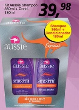 Supermercados Guanabara Kit Aussie Shampoo 360ml + Cond. 180ml oferta