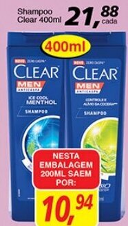 Supermercados Guanabara Shampoo Clear 400ml oferta