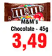 M&M's Chocolate 45g