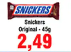 Shibata Supermercados Snickers Original 45g oferta