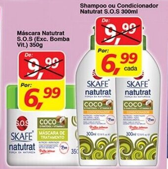 Mascara Natutrat S.O.S (Exc. Bomba Vit.) 350g
