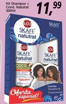 Supermercados Guanabara Kit Shampoo + Condicionador Natutrat 300ml oferta