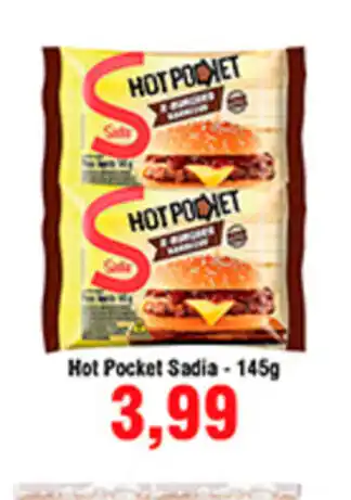 Shibata Supermercados Hot Pocket Sadia 145g oferta