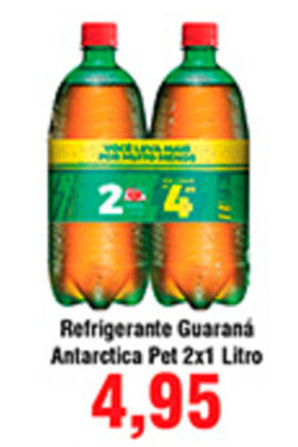 Refrigerante Guarana Antarctica Pet 2x1L