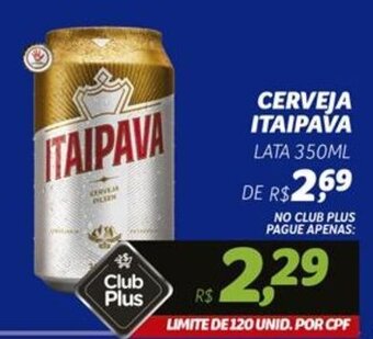 Supermercado Cubatao CERVEJA ITAIPAVA LATA 350ML oferta