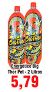 Shibata Supermercados Energetico Big Thor Pet 2L oferta