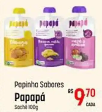Muffato Papinha Sabores Papapá saché 100g oferta