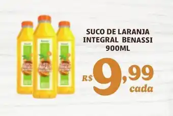 Bahamas Supermercados SUCO DE LARANJA INTEGRAL BENASSI 900ML oferta