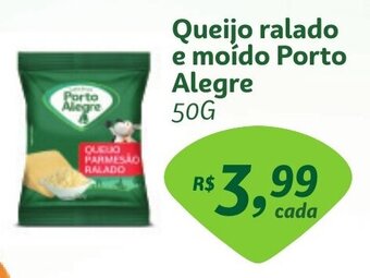 Bahamas Supermercados Queijo ralado e moído Porto Alegre 50G oferta