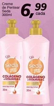 Supermercados Guanabara Creme de Pentear Seda 300ml oferta