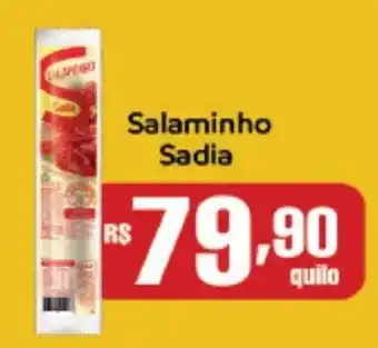 Bahamas Supermercados Salaminho Sadia oferta