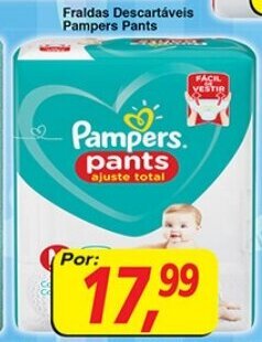 Supermercados Guanabara Fraldas Descartaveis Pampers Pants oferta