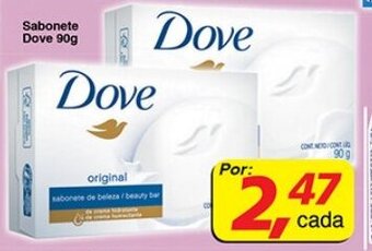 Supermercados Guanabara Sabonete Dove 90g oferta