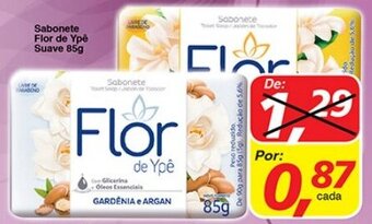 Supermercados Guanabara Sabonete Flor de Ype Suave 85g oferta