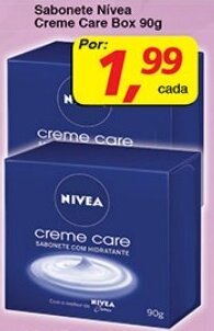 Supermercados Guanabara Sabonete Nivea Creme Care Box 90g oferta