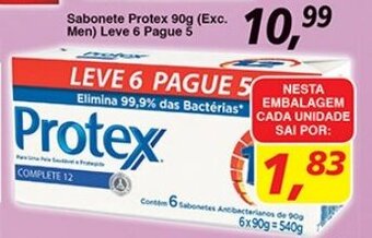 Supermercados Guanabara Sabonete Protex 90g (Exc. Men) Leve 6 pague 5 oferta
