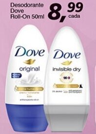 Supermercados Guanabara Desodorante Dove Roll-On 50ml oferta