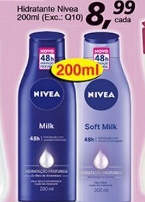 Supermercados Guanabara Hidratante Nivea 200ml oferta