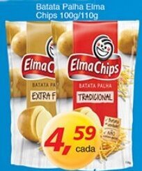 Supermercados Guanabara Batata Palha Elma Chips 100g/110g oferta