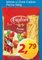 Supermercados Guanabara Massa c/ Ovos Cadore Penne 500g oferta