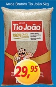 Supermercados Guanabara Arroz Branco Tio Joao 5kg oferta