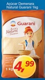 Supermercados Guanabara Acucar Demerara Natural Guarani 1kg oferta
