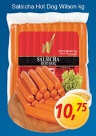 Supermercados Guanabara Salsicha Hot Dog Wilson 1kg oferta