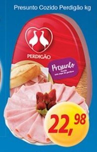 Supermercados Guanabara Presunto Cozido Perdigao 1kg oferta