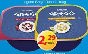 Supermercados Guanabara Iogurte Grego Danone 100g oferta