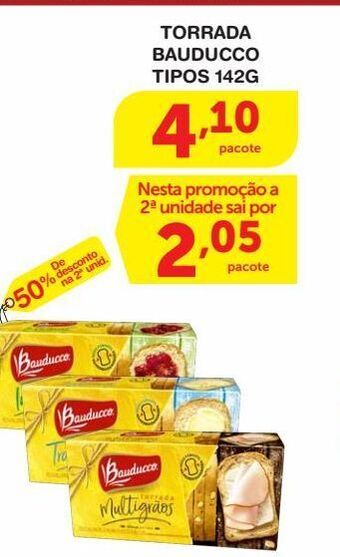 Roldão Torrada bauducco tipos 142g oferta