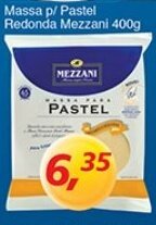 Supermercados Guanabara Massa p/ Pastel Redonda Mezzani 400g oferta
