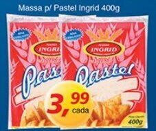 Supermercados Guanabara Massa p/ Pastel Ingrid 400g oferta