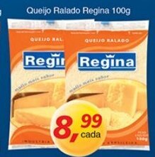 Supermercados Guanabara Queijo Ralado Regina 100g oferta