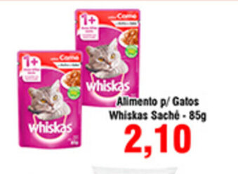 Alimento p/ Gatos Whiskas Sache 85g