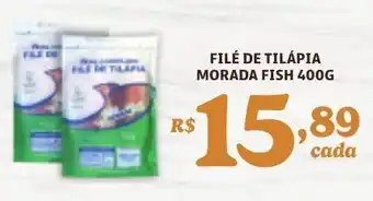 FILÉ DE TILÁPIA MORADA FISH 400G