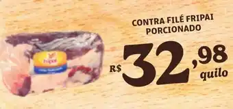 Bahamas Supermercados CONTRA FILÉ FRIPAI PORCIONADO oferta